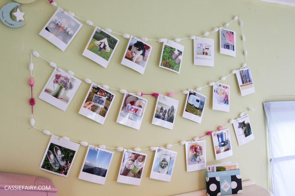 diy polariod photo wall display decoration using polabox-14